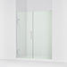 KOHLER K-27616-10L Composed Frameless pivot shower door, 71-3/4" H x 57-1/4 - 58" W, with 3/8" thick Crystal Clear glass,...