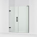 KOHLER K-27617-10L Components Frameless pivot shower door, 71-3/4" H x 57-1/4 - 58" W, with 3/8" thick Crystal Clear...