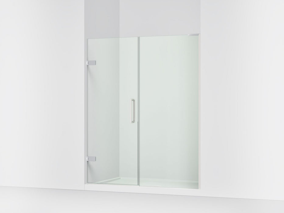 KOHLER K-27618-10L Composed 71-3/4" H pivot shower door with 3/8"-thick glass