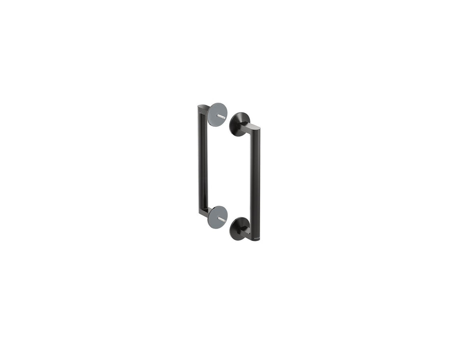 KOHLER K-27679 Components 11" Shower Door Handle, Blackened Bronze - 3/4 view of product