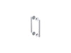 KOHLER K-27679 Components 11" Shower Door Handle, Polished Chrome - 3/4 view of product
