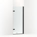 KOHLER K-27708-10L Composed 3/8" pivot door glass and hardware, no handle, matte black