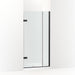 KOHLER K-27709-10L Composed 3/8" pivot door glass and hardware, no handle, matte black