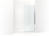 KOHLER K-27717-10L Composed 3/8" fixed panel glass and hardware, bright polished silver
