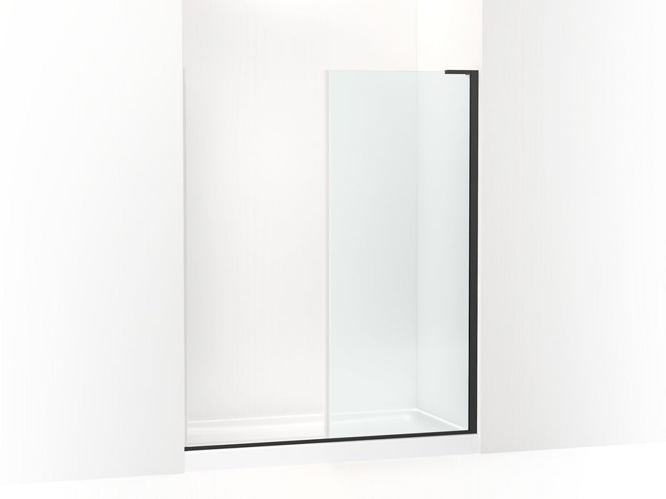 KOHLER K-27717-10L Composed 3/8" fixed panel glass and hardware, matte black