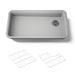 KOHLER K-27785 Cairn 33" undermount single-bowl kitchen sink, matte grey - view 5
