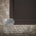 KOHLER K-27786 Cairn Smart Divide 33-1/2" undermount double-bowl kitchen sink, matte brown - view 3