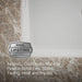 KOHLER K-27786 Cairn Smart Divide 33-1/2" undermount double-bowl kitchen sink, matte white - view 3