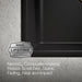 KOHLER K-28003-1 Kennon 25" top-/undermount single-bowl kitchen sink, matte black - view 3