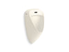 KOHLER K-28083-5DC Tend Washout Half-stall 0.5 GPF Touchless Urinal, Rear Spud, Biscuit - 3/4 view of product