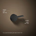 KOHLER K-28122-R Veil Right-hand trip lever, matte black - view 5
