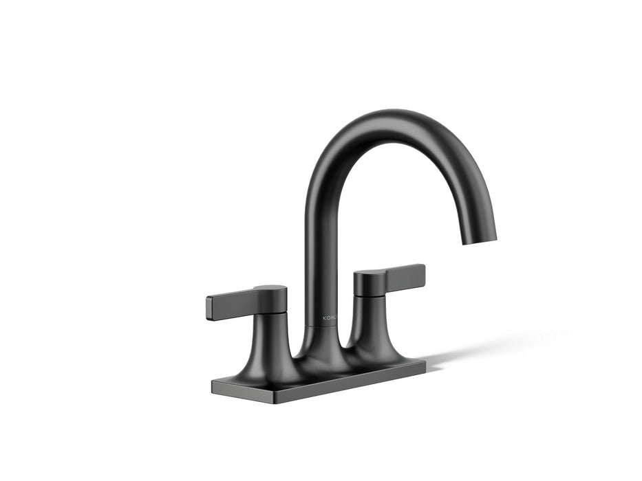 KOHLER K-28124-4 Venza Centerset bathroom sink faucet, 1.2 gpm
