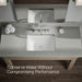 KOHLER K-28125-4 Venza Widespread bathroom sink faucet, 1.2 gpm, polished chrome - view 5