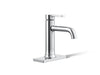 KOHLER K-28126-4 Venza Single-handle bathroom sink faucet, 1.2 gpm, polished chrome