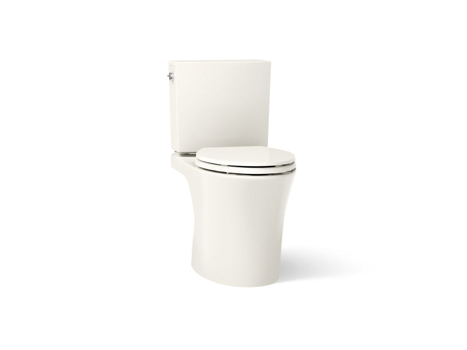 KOHLER K-28161 Veil Two-piece elongated toilet with skirted trapway, 1.28 gpf, default title