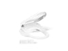 KOHLER K-28229 PureWash Elongated bidet toilet seat with remote control, white