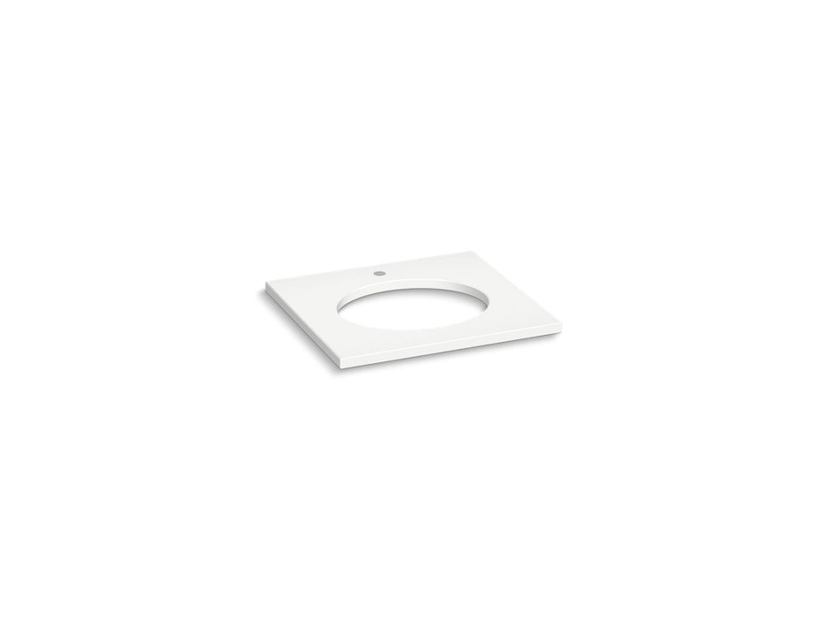 KOHLER K-28247 Silestone 25" quartz vanity top with oval cutout