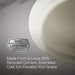 KOHLER K-2824 Serif 20-3/4" oval undermount bathroom sink, no overflow, biscuit - view 2