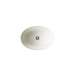 KOHLER K-2824 Serif 20-3/4" oval undermount bathroom sink, no overflow, biscuit - view 3