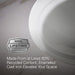 KOHLER K-2824 Serif 20-3/4" oval undermount bathroom sink, no overflow, white - view 3