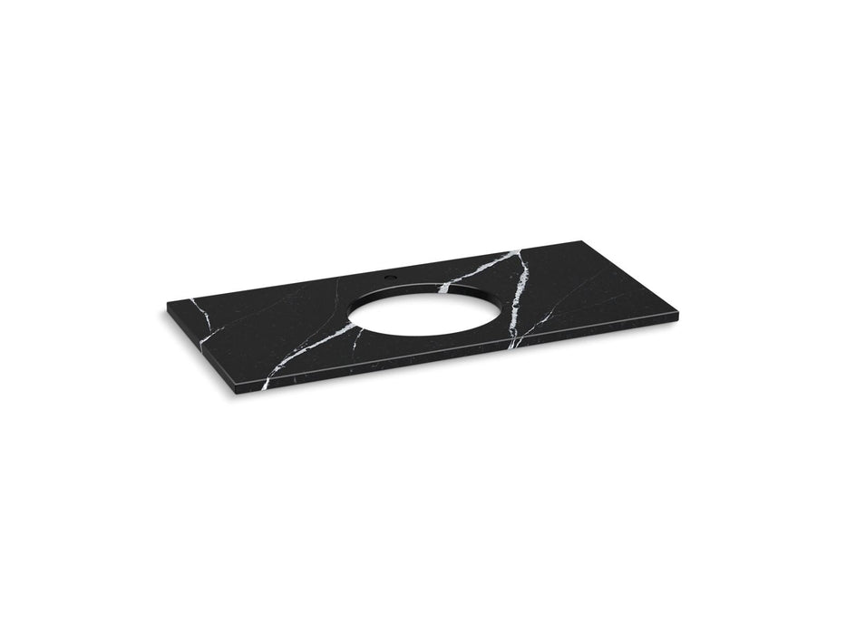 KOHLER K-28254 Silestone 49" quartz vanity top with oval cutout