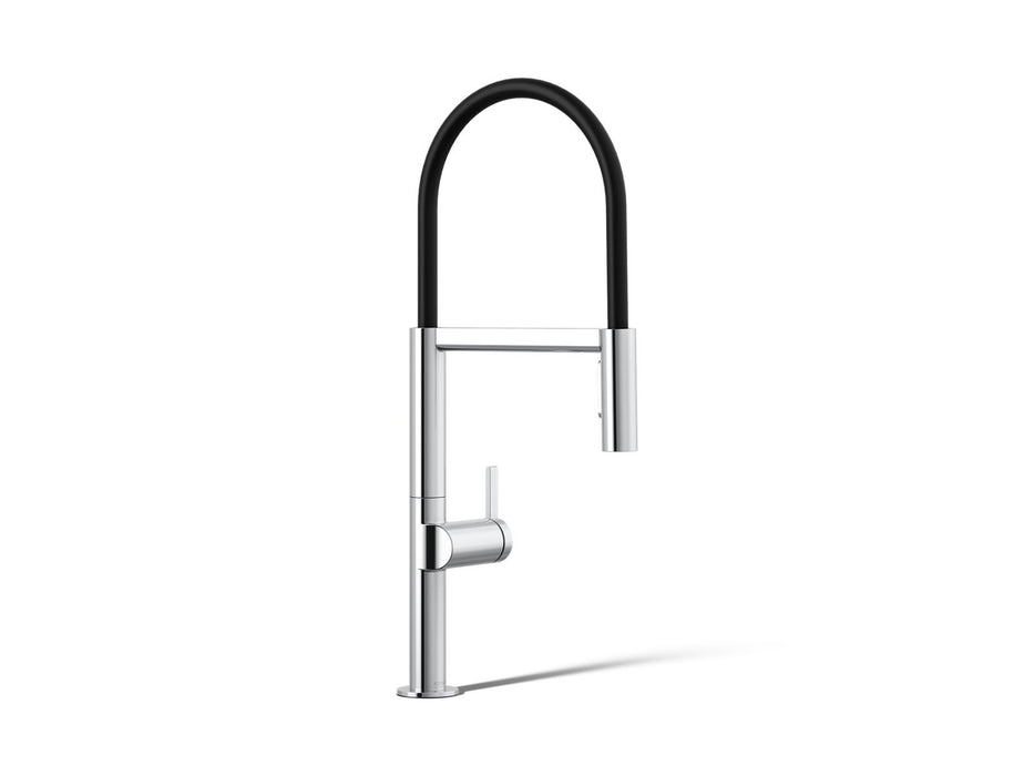 KOHLER K-28267 Components Semi-professional kitchen sink faucet with two-function sprayhead