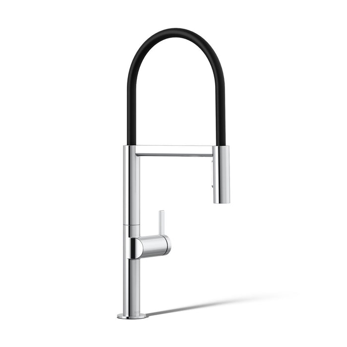 KOHLER K-28267 Components Semi-professional kitchen sink faucet with two-function sprayhead