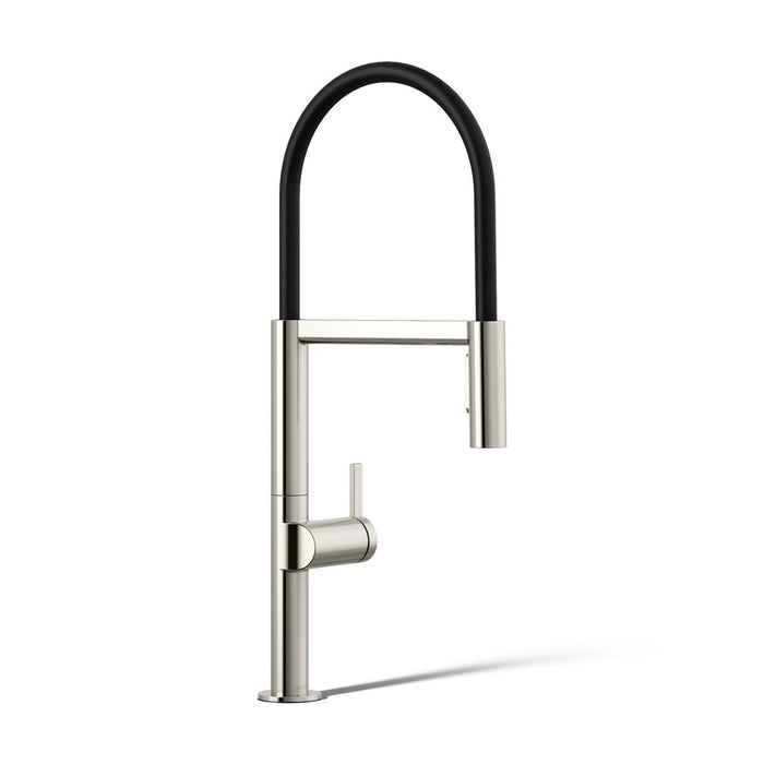 KOHLER K-28267 Components Semi-professional kitchen sink faucet with two-function sprayhead