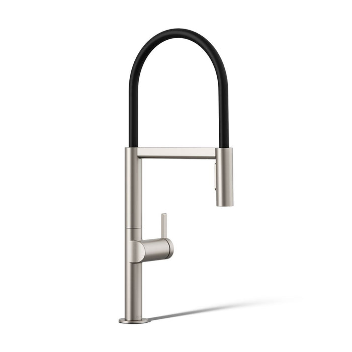 KOHLER K-28267 Components Semi-professional kitchen sink faucet with two-function sprayhead