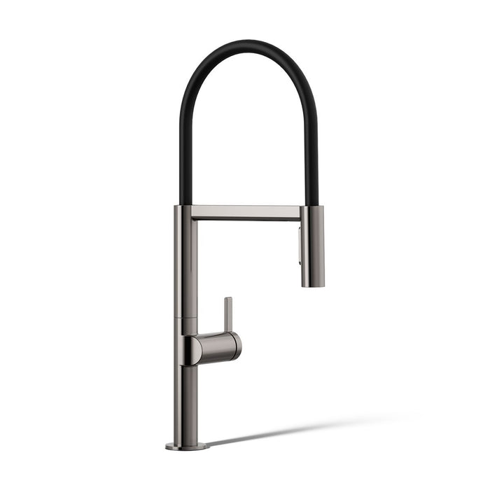 KOHLER K-28267 Components Semi-professional kitchen sink faucet with two-function sprayhead