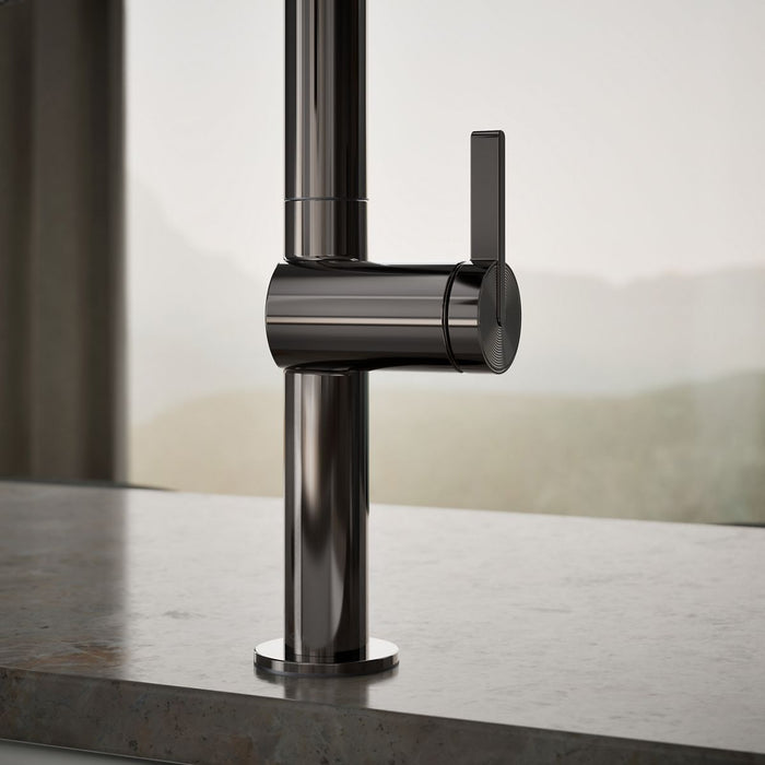 KOHLER K-28267 Components Semi-professional kitchen sink faucet with two-function sprayhead