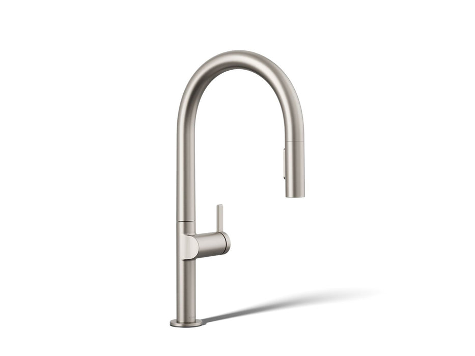 KOHLER K-28270-RT2 Components Touchless pull-down kitchen sink faucet with two-function sprayhead