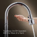 KOHLER K-28271-RT2 Components Touchless pull-down kitchen sink faucet with two-function sprayhead, vibrant french gold -...