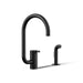 KOHLER K-28272 Components Single-handle kitchen sink faucet with two-function extended-reach spout and side sprayer,...