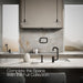 KOHLER K-28274 Components Single-handle kitchen sink faucet with two-function extended-reach spout and side sprayer,...