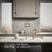KOHLER K-28274 Components Single-handle kitchen sink faucet with two-function extended-reach spout and side sprayer,...