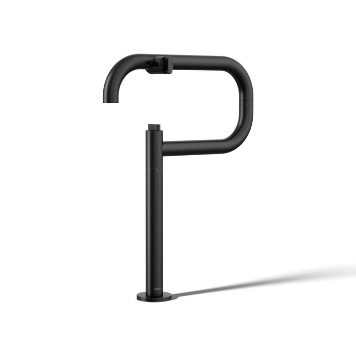 KOHLER K-28275 Components Deck-mount pot filler, matte black - view 2