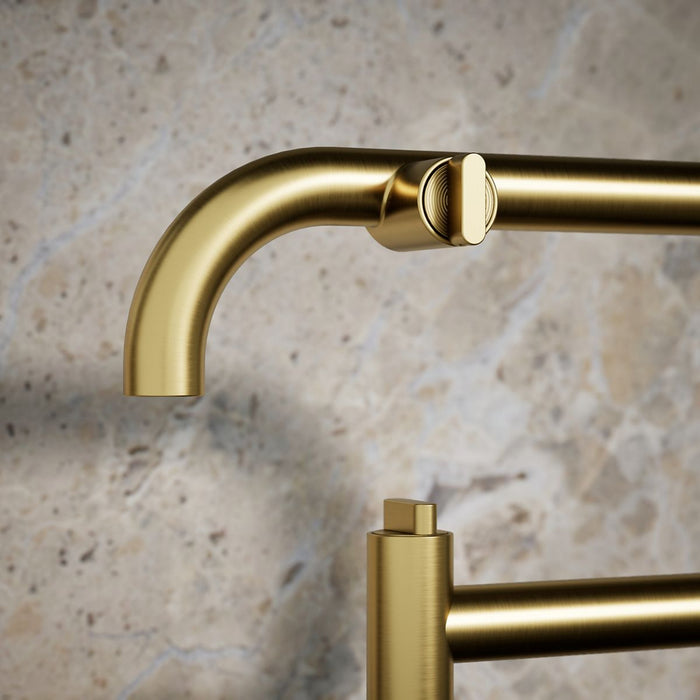 KOHLER K-28275 Components Deck-mount pot filler, vibrant brushed moderne brass - view 5