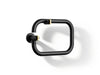 KOHLER K-28276 Components Wall-mount pot filler, matte black with brushed moderne brass