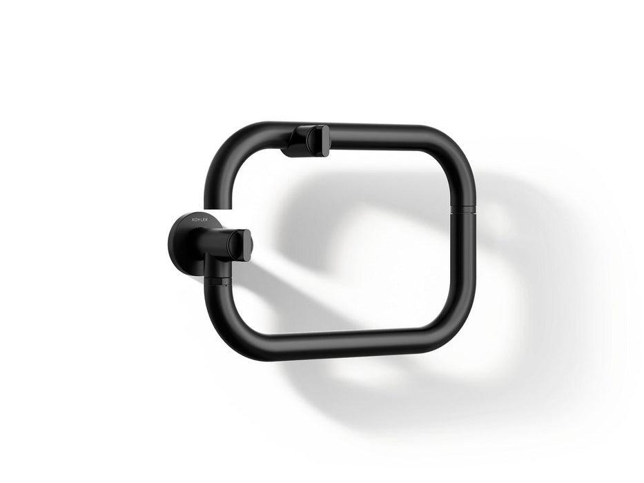 KOHLER K-28276 Components Wall-mount pot filler, matte black