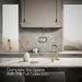 KOHLER K-28277 Components Single-handle bar sink faucet with two-function extended-reach spout, vibrant brushed moderne...