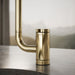 KOHLER K-28277 Components Single-handle bar sink faucet with two-function extended-reach spout, vibrant french gold - view 5