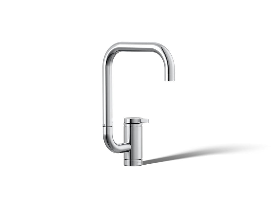 KOHLER K-28290 Components Single-handle bar sink faucet with two-function extended-reach spout