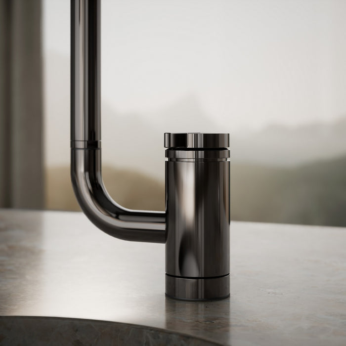 KOHLER K-28290 Components Single-handle bar sink faucet with two-function extended-reach spout