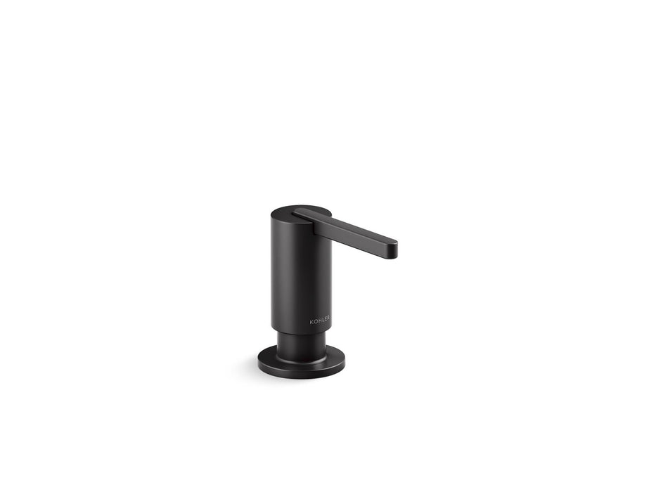 KOHLER K-28293 Components Soap/lotion dispenser, matte black