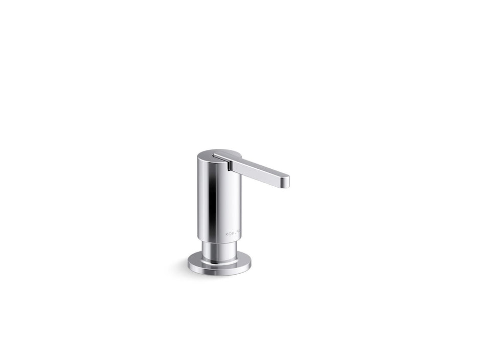 KOHLER K-28293 Components Soap/lotion dispenser, polished chrome