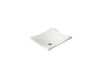KOHLER K-2833 DemiLav 18-1/4" rectangular vessel bathroom sink, no overflow, dune