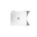 KOHLER K-2833 DemiLav 18-1/4" rectangular vessel bathroom sink, no overflow, white - view 3