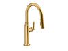 KOHLER K-28358-RT2 Edalyn by Studio McGee Touchless pull-down kitchen sink faucet with three-function sprayhead, vibrant...