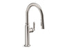 KOHLER K-28358-RT2 Edalyn by Studio McGee Touchless pull-down kitchen sink faucet with three-function sprayhead, vibrant...